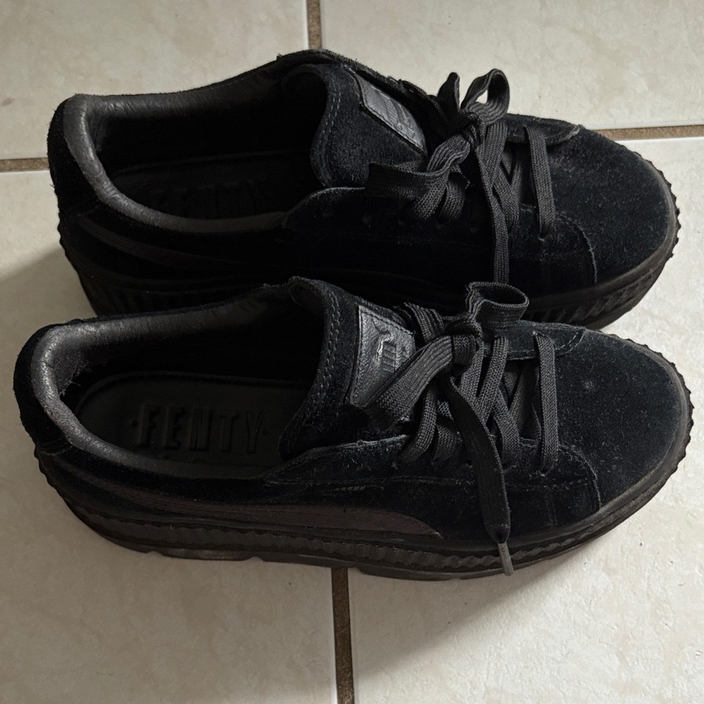 Fenty by Riahanna Black PUMA Platforms